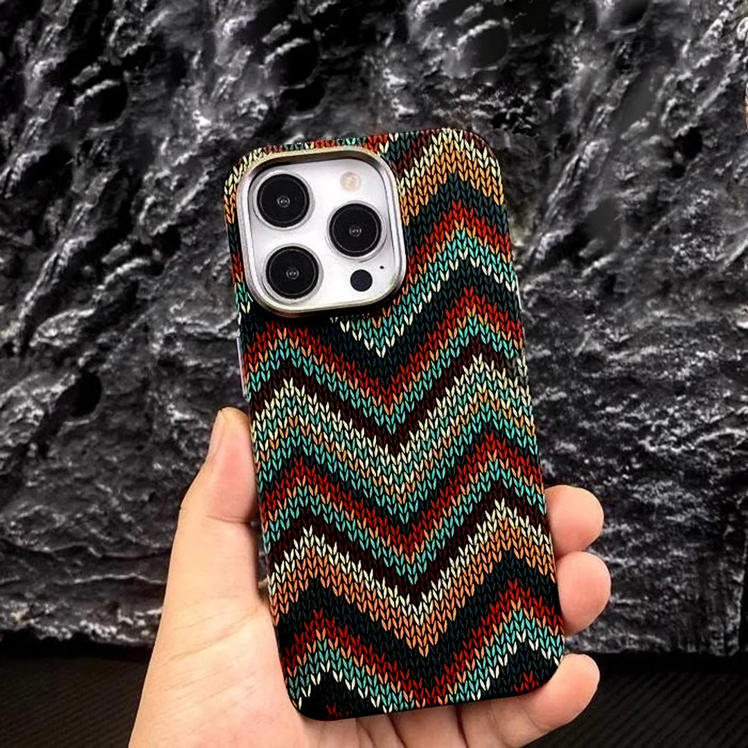 ColorBurst Texture Magnetic Carbon Fiber Case