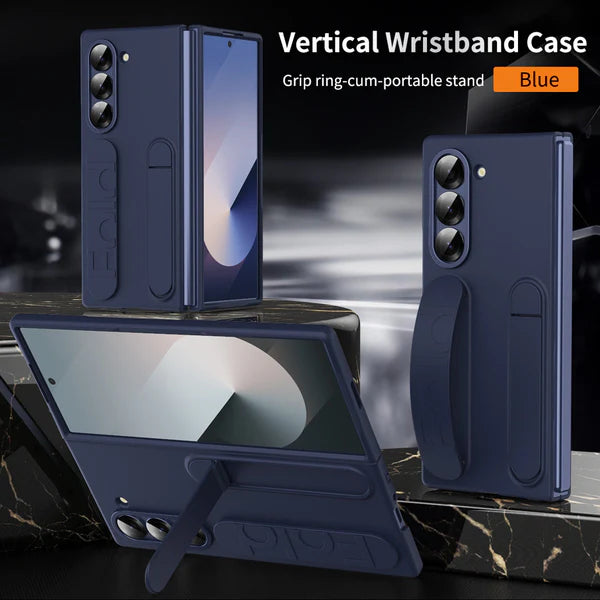 Original Silicone Wrist Strap Case With Kickstand