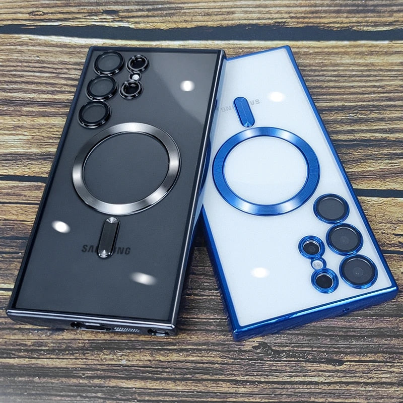 Galaxy S20 FE / S21 FE Series Premium Hybrid Magnetic MagSafe Camera Protection Case