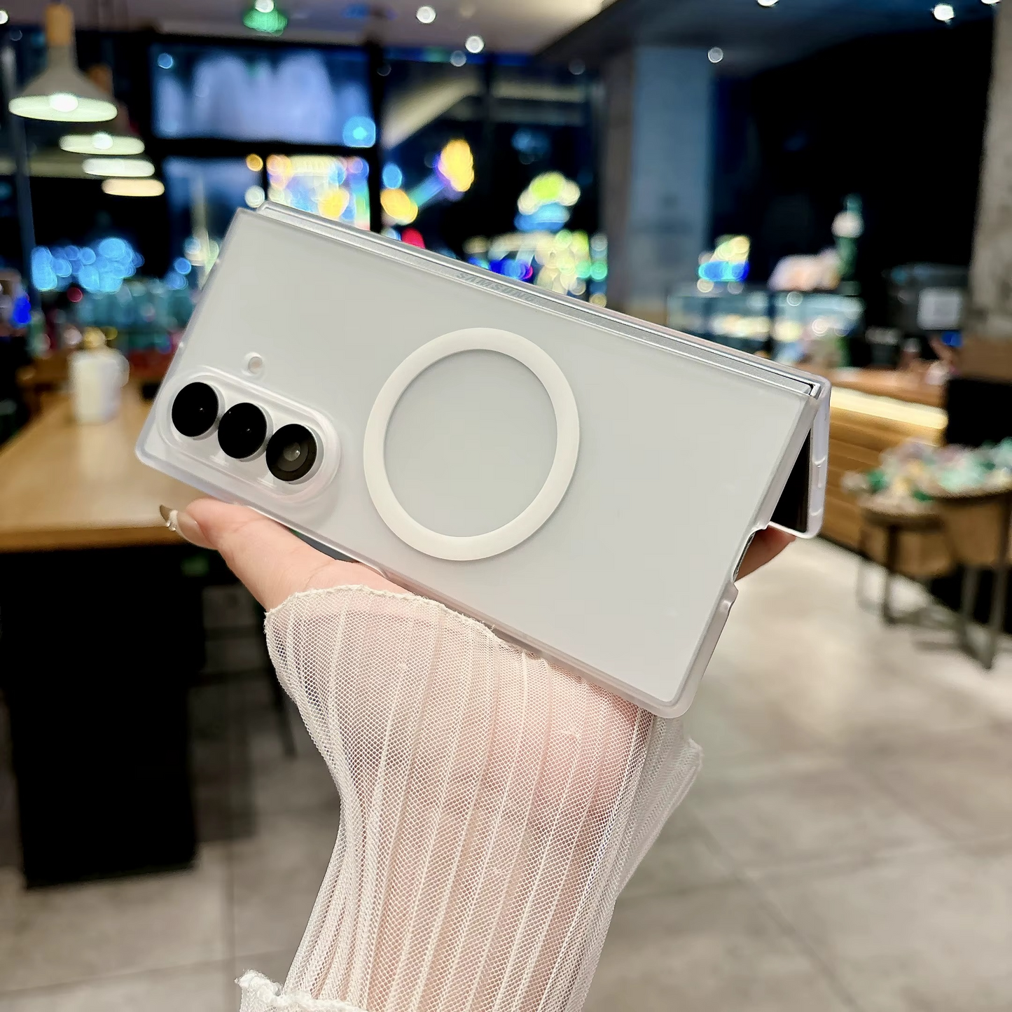 Frosted Matte PC Magnetic Magsafe Case