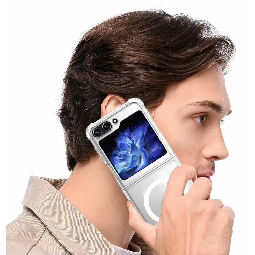 Clear Magnetic MagSafe Wireless Charging Case (Anti-Yellow)