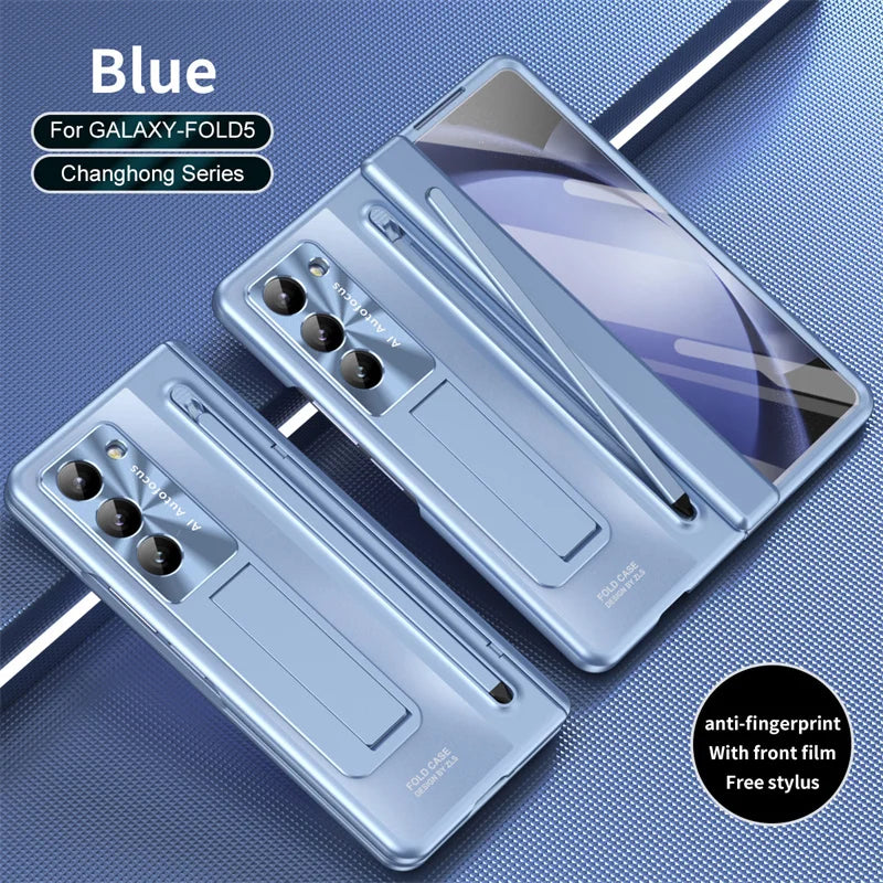 New Folding Stand Flat Pen Slot Case- With S Pen