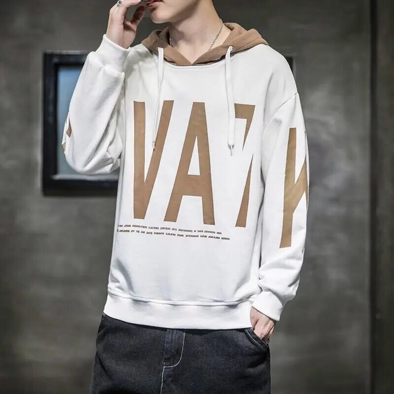 Men's Casual Printed Hoodies