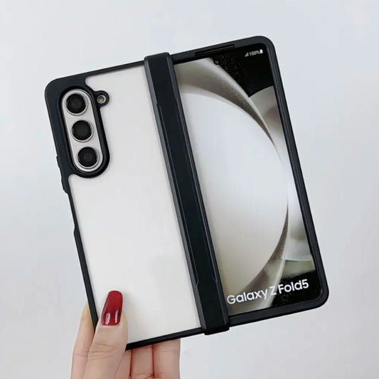 Matte Transparent Shockproof Protective Case