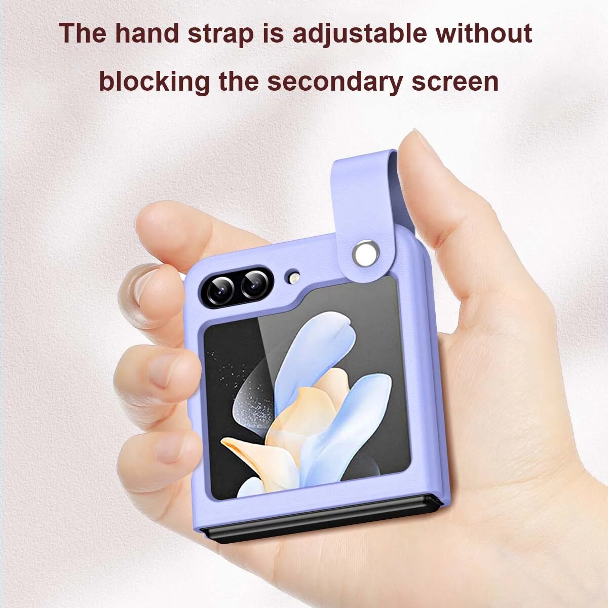 Premium Fashion Hand Strap Anti-Fall Case