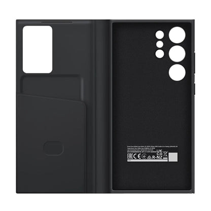 Smart View Wallet Flip Case For Samsung Galaxy S22 Ultra