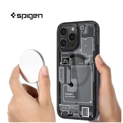 iPhone 14 Series Spigen Circuit Board Design Board Magsafe Case