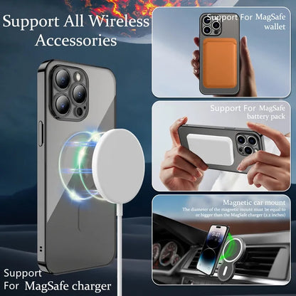 iPhone 11 Series Premium Hybrid Magnetic MagSafe Camera Protection Case