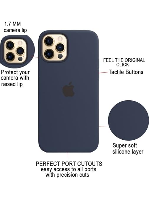 iPhone Series Original Soft Silicone Logo Case