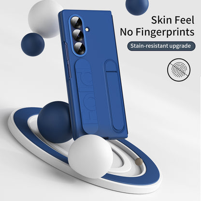 Galaxy Z Fold 8 Ultra Premium Business  Folding TPU With Hidden Kickstand Holder Case
