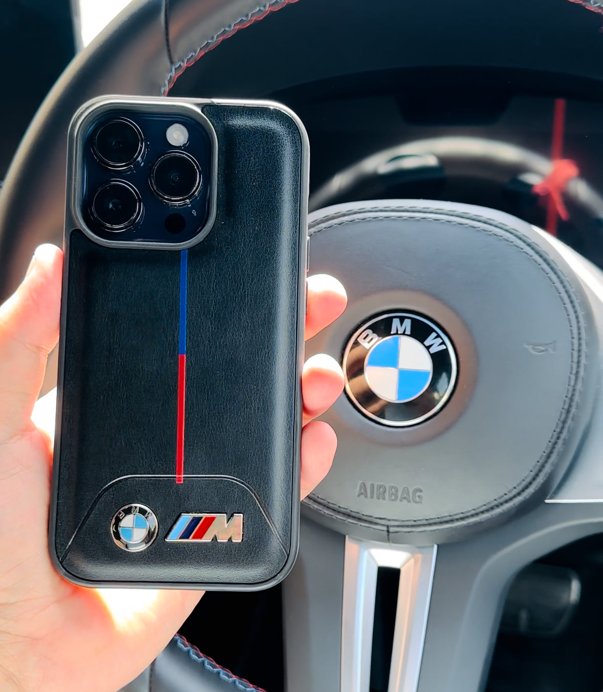 BMW Premium Editioin Leather Texture Case