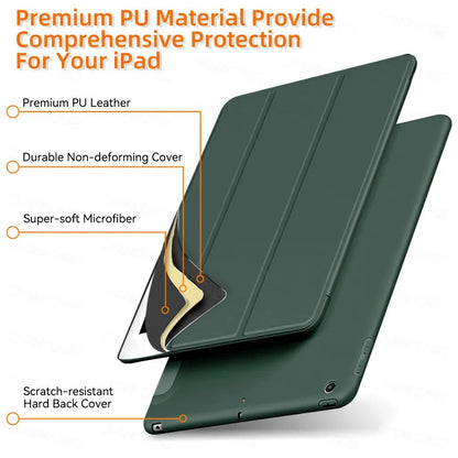 Next Generation Smart Three Fold Flip Case For iPad