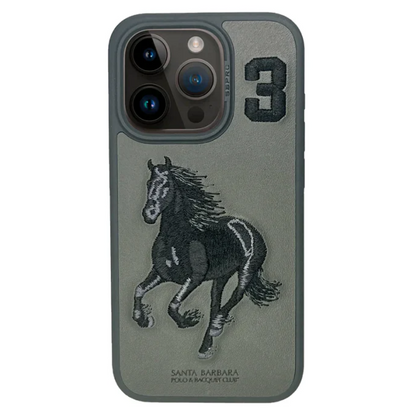 Santa Barbara Boris Horse Leather Case