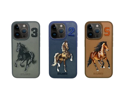 Santa Barbara Boris Horse Leather Case