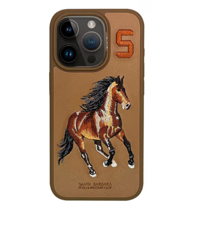 Santa Barbara Boris Horse Leather Case