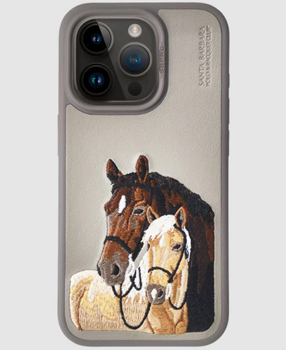 Santa Barbara Cloth Hard Phone Back Case