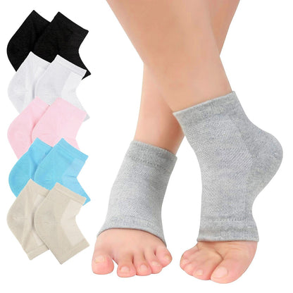 Heel Pain Relief Silicone Gel Heel Socks