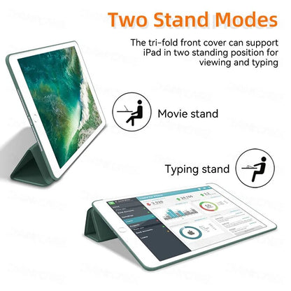 Next Generation Smart Three Fold Flip Case For iPad