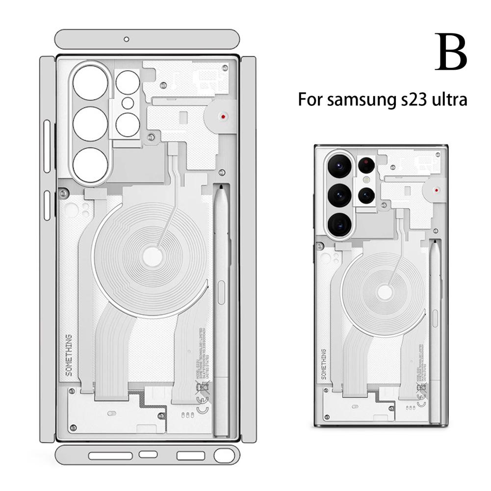 3M Pain Color Decal Skin Case For Galaxy S24 Ultra