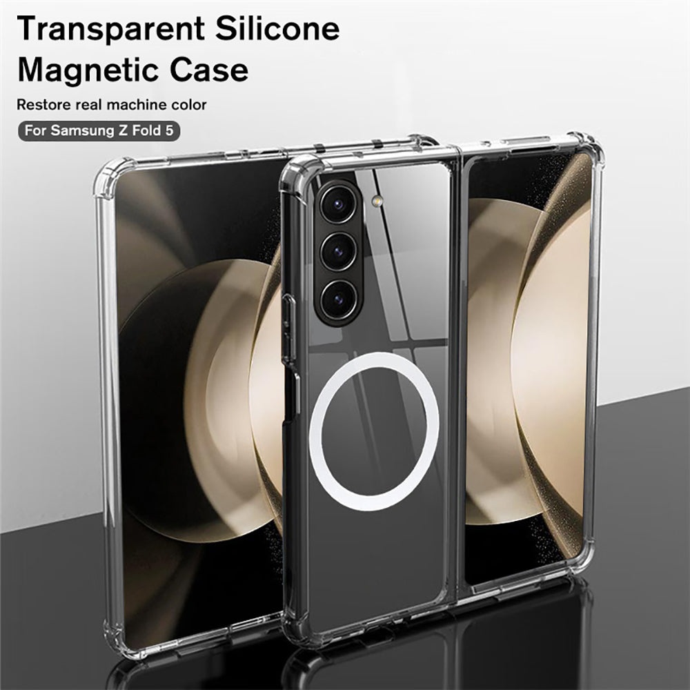 Clear Magnetic MagSafe Wireless Charging Case