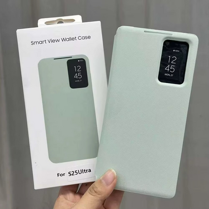 Smart Window Flip Case For Samsung Galaxy Series