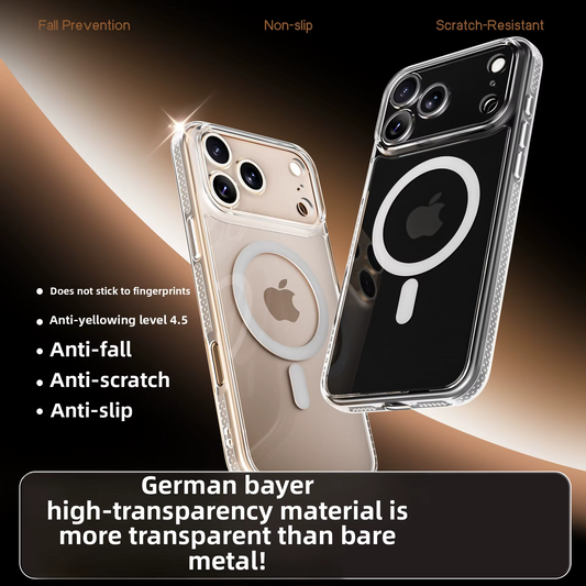 Original Clear Magnetic MagSafe Wireless Charging Case ( Anti-Yellow)