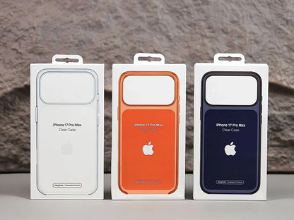 Crystal Color MagSafe Case with Camera Button  (Apple Logo)