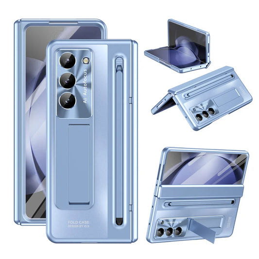 New Folding Stand Flat Pen Slot Case- With S Pen