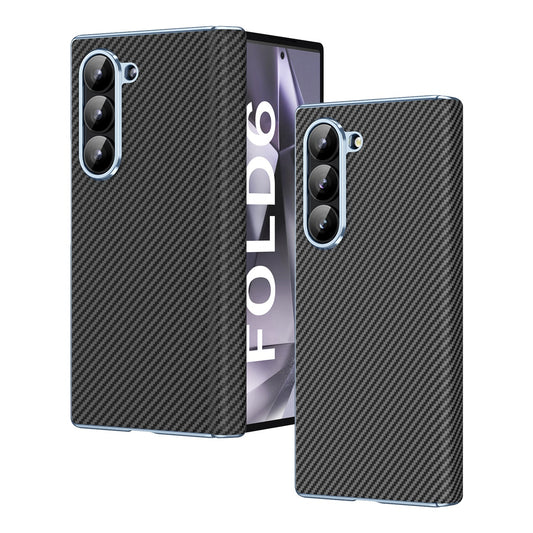 Carbon Fibre Thin Amarid Fiber Texture Electroplating Case