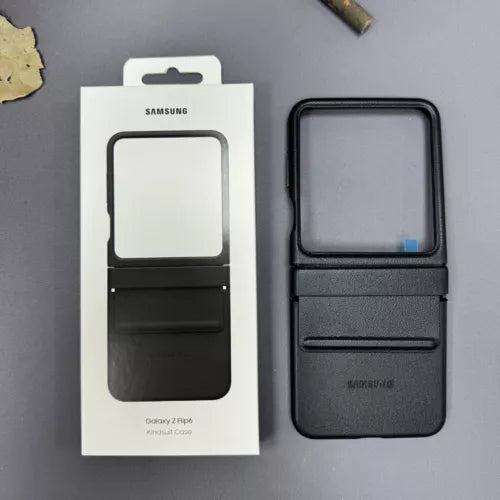 2in1 OEM Leather Belt Kindsuit Armor Case For Samsung Galaxy Z Flip6