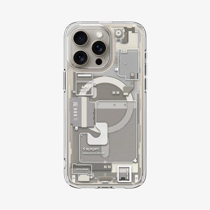 iPhone 15 Series Spigen Circuit Board Design Board Magsafe Case