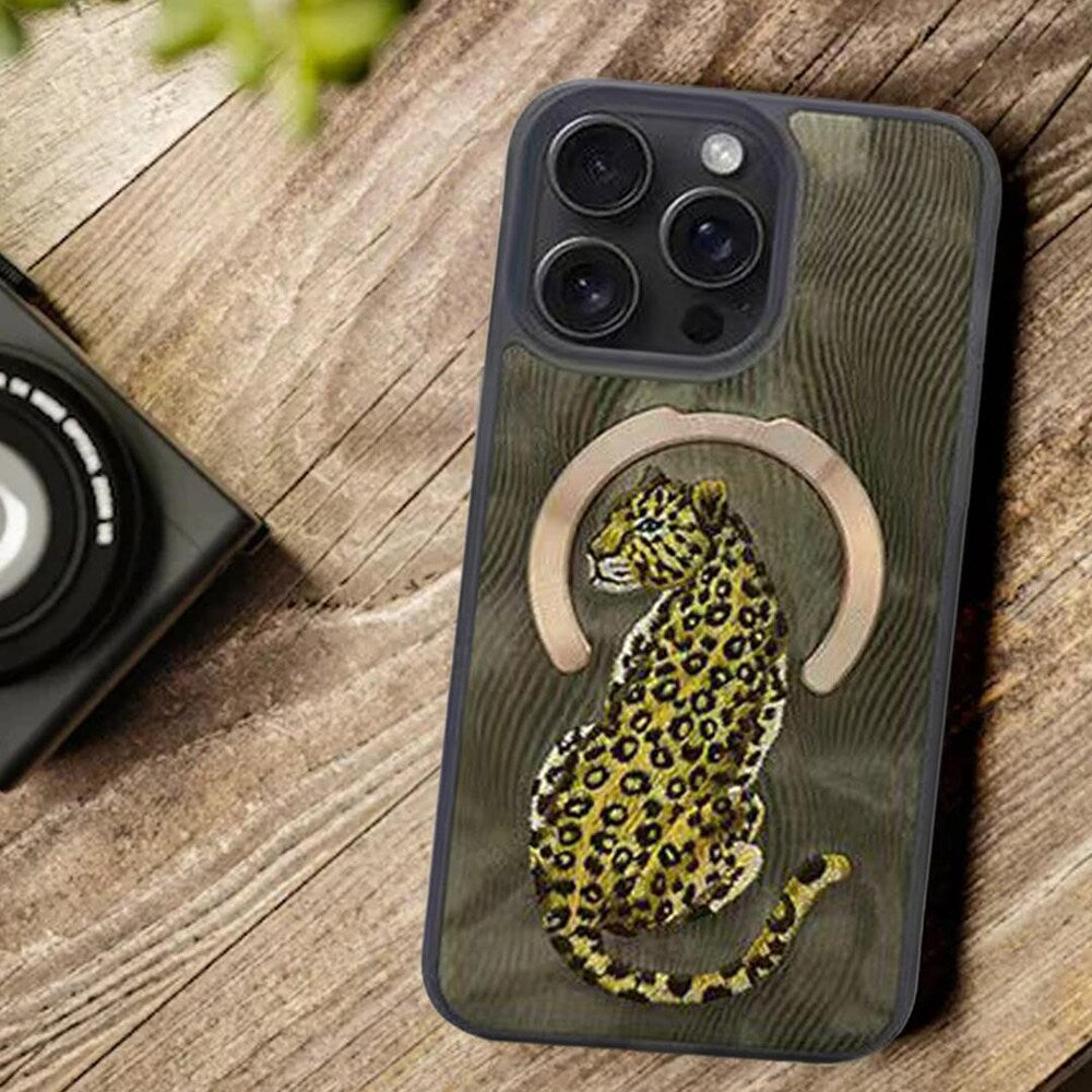 iPhone 15 Series Nimmy 3D Cool & Cute Embroidery Case Cover