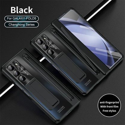 New Folding Stand Flat Pen Slot Case- With S Pen