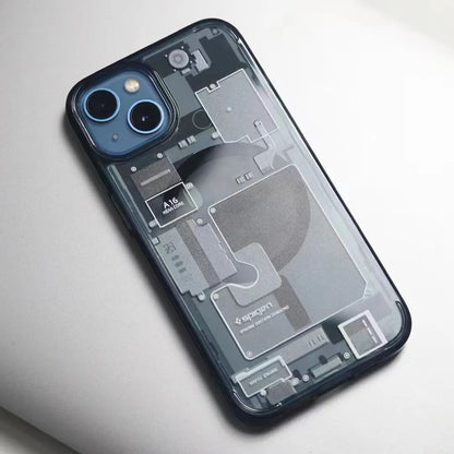 iPhone 14 Series Spigen Circuit Board Design Board Magsafe Case