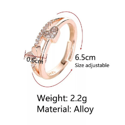 Titanium Stylish Look Women Ring Stainless Steel Silver Plated Ring