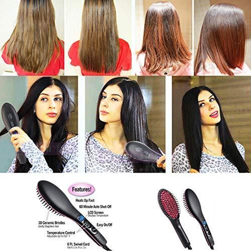 Professional Electric Hair Straightener Brush